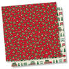 Simple Stories - Merry and Bright Collection - Christmas - 12 x 12 Double Sided Paper - It's a Wonderful Life