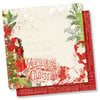 Simple Stories - Simple Vintage Christmas Collection - 12 x 12 Double Sided Paper - Ho Ho Ho