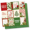 Simple Stories - Simple Vintage Christmas Collection - 12 x 12 Double Sided Paper - 3 x 4 Elements