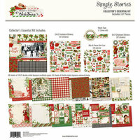 Simple Stories - Simple Vintage Christmas Collection - 12 x 12 Collector's Essential Kit