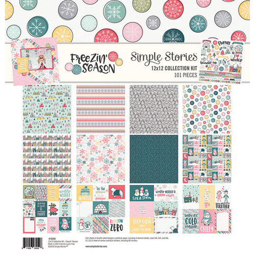 Simple Stories - Freezin' Season Collection - 12 x 12 Collection Kit