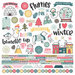 Simple Stories - Freezin' Season Collection - 12 x 12 Cardstock Stickers