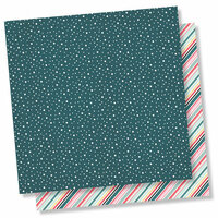 Simple Stories - Freezin' Season Collection - 12 x 12 Double Sided Paper - Shiverin'