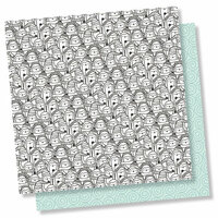 Simple Stories - Freezin' Season Collection - 12 x 12 Double Sided Paper - Snuggle Up