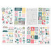 Simple Stories - Freezin' Season Collection - Cardstock Stickers
