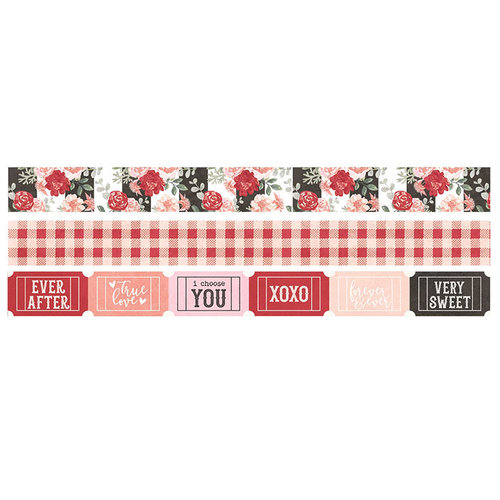 Simple Stories - Kissing Booth Collection - Washi Tape