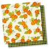 Simple Stories - Happy Halloween Collection - 12 x 12 Double Sided Paper - Pumpkin Patch