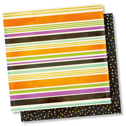 Simple Stories - Happy Halloween Collection - 12 x 12 Double Sided Paper - Boo to You