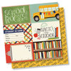 Simple Stories - School Rocks Collection - 12 x 12 Double Sided Paper - 4 x 6 Horizontal Elements