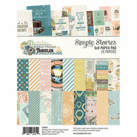 Simple Stories - Simple Vintage Traveler Collection - 6 x 8 Paper Pad