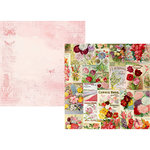 Simple Stories - Simple Vintage Botanicals Collection - 12 x 12 Double Sided Paper - Scatter Kindness