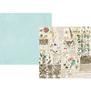 Simple Stories - Simple Vintage Botanicals Collection - 12 x 12 Double Sided Paper - Collect Moments
