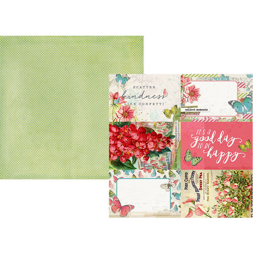 Simple Stories - Simple Vintage Botanicals Collection - 12 x 12 Double Sided Paper - 4 x 6 Elements