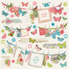 Simple Stories - Simple Vintage Botanicals Collection - 12 x 12 Cardstock Stickers - Banner