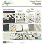 Simple Stories - Heart Collection - 12 x 12 Collector's Essential Kit with Foil Accents