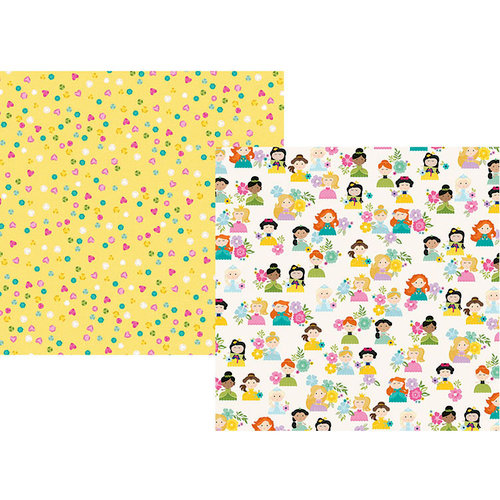 Simple Stories - Little Princess Collection - 12 x 12 Double Sided Paper - Hello Princess