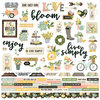 Simple Stories - Spring Farmhouse Collection - 12 x 12 Cardstock Stickers - Combo