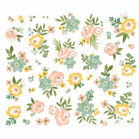Simple Stories - Spring Farmhouse Collection - Bits and Pieces - Floral