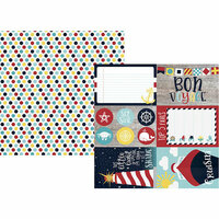 Simple Stories - Cruisin' Collection - 12 x 12 Double Sided Paper - 4 x 6 Elements