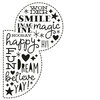 Simple Stories - Say Cheese 4 Collection - 6 x 6 Stencil - All Ears