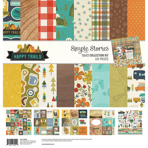 Simple Stories - Happy Trails Collection - 12 x 12 Collection Kit