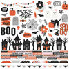 Simple Stories - Happy Haunting Collection - Cardstock Stickers - Combo