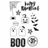 Simple Stories - Happy Haunting Collection - Clear Photopolymer Stamps