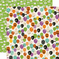 Simple Stories - Say Cheese Halloween Collection - 12 x 12 Double Sided Paper - FaBOOlous