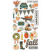 Simple Stories - Fall Farmhouse Collection - Chipboard Stickers