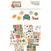 Simple Stories - Fall Farmhouse Collection - Mini Sticker Tablet