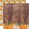 Simple Stories - Autumn Splendor Collection - 12 x 12 Double Sided Paper - Harvest Memories