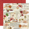 Simple Stories - Autumn Splendor Collection - 12 x 12 Double Sided Paper - Grateful Hearts