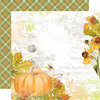 Simple Stories - Autumn Splendor Collection - 12 x 12 Double Sided Paper - Fabulous Fall