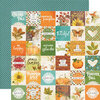 Simple Stories - Autumn Splendor Collection - 12 x 12 Double Sided Paper - 2 x 2 Elements