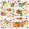 Simple Stories - Autumn Splendor Collection - 12 x 12 Banner Sticker