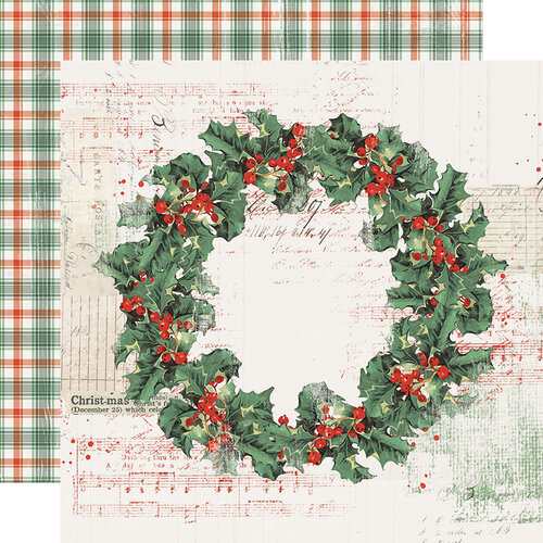 Simple Stories - Country Christmas Collection - 12 x 12 Double Sided Paper - Christmas Magic