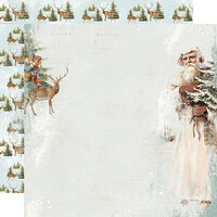Simple Stories - Country Christmas Collection - 12 x 12 Double Sided Paper - Joyous Noel