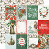 Simple Stories - Country Christmas Collection - 12 x 12 Double Sided Paper - 3 x 4 Elements
