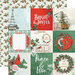 Simple Stories - Country Christmas Collection - 12 x 12 Double Sided Paper - 4 x 4 Elements
