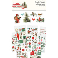 Simple Stories - Country Christmas Collection - Mini Sticker Tablet