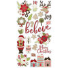 Simple Stories - Christmas - Holly Jolly Collection - Chipboard Stickers