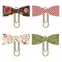 Simple Stories - Christmas - Holly Jolly Collection - Bow Clips