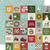 Simple Stories - Winter Farmhouse Collection - 12 x 12 Double Sided Paper - 2 x 2 Elements