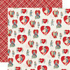 Simple Stories - Simple Vintage My Valentine Collection - 12 x 12 Double Sided Paper - Sweet on You
