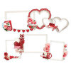Simple Stories - Simple Vintage My Valentine Collection - Layered Frames