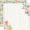 Simple Stories - Hey Crafty Girl Collection - 12 x 12 Double Sided Paper - Create Beauty