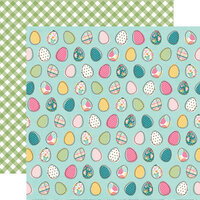 Simple Stories - Hip Hop Hooray Collection - 12 x 12 Double Sided Paper - Egg-stra Special