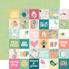 Simple Stories - Hip Hop Hooray Collection - 12 x 12 Double Sided Paper - 2 x 2 Elements