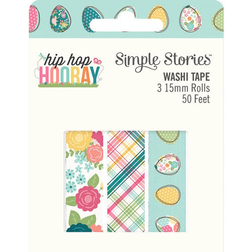 Simple Stories - Hip Hop Hooray Collection - Washi Tape