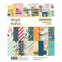 Simple Stories - Going Places Collection - 6 x 8 Paper Pad